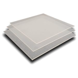 Silicone plaat 3x D 1000 B Silicone rubber plaat